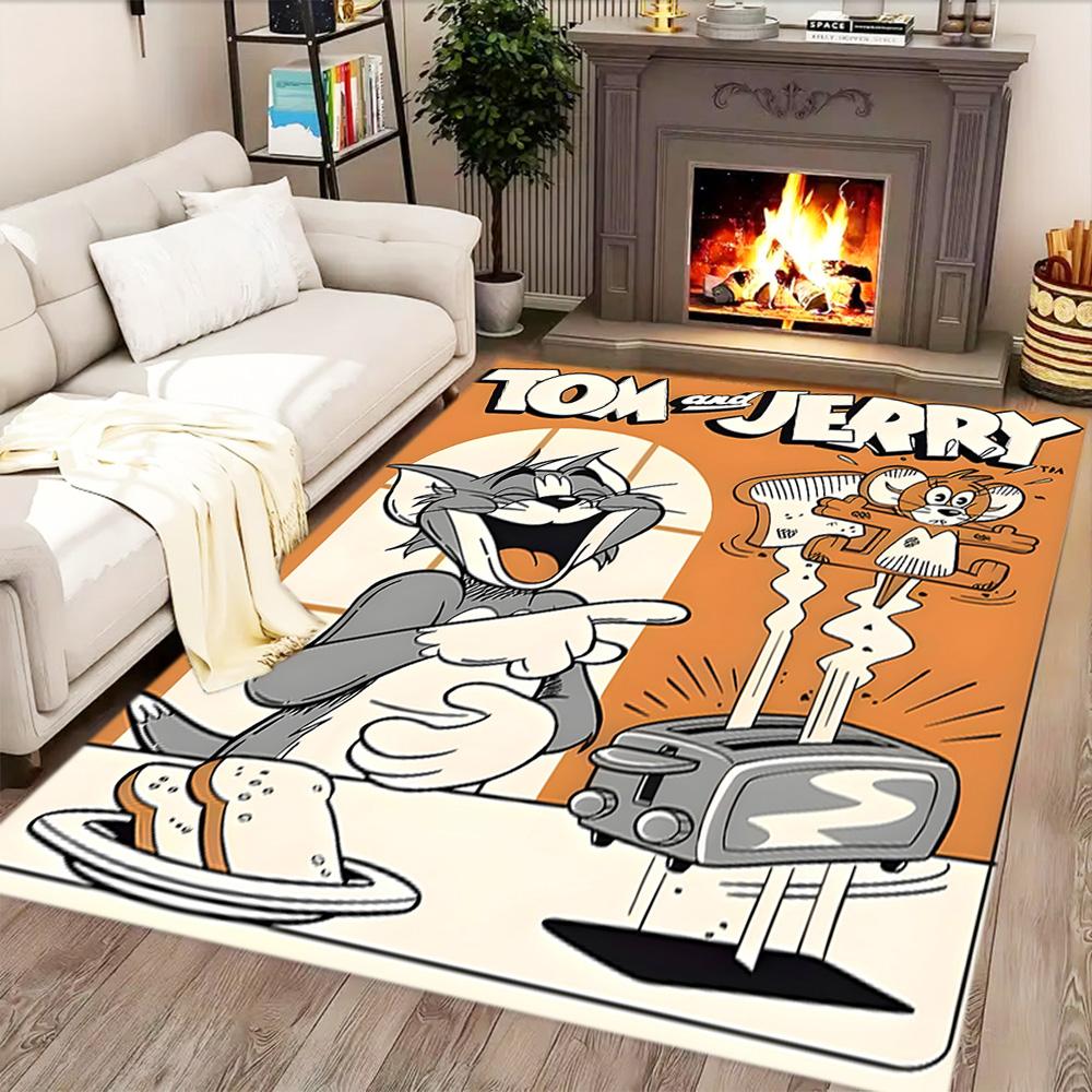 Tom And Jerry Adventure for Living Room rug, Bedroom, Study Room, Hallway Decoration, Perfect for Home Decoration or Holiday Gifts