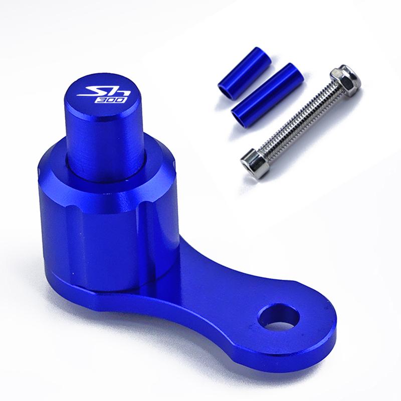 Para Honda SH300 SH 300 SH300I SH 300I Acessórios de Motocicleta Alavanca de Freio de Alumínio CNC Botão de Estacionamento Interruptor de Bloqueio Semiautomático