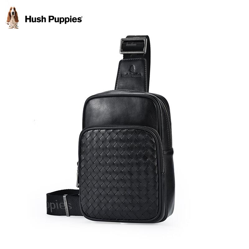 Hush Puppies Men's Genuine Leather Sling Bag