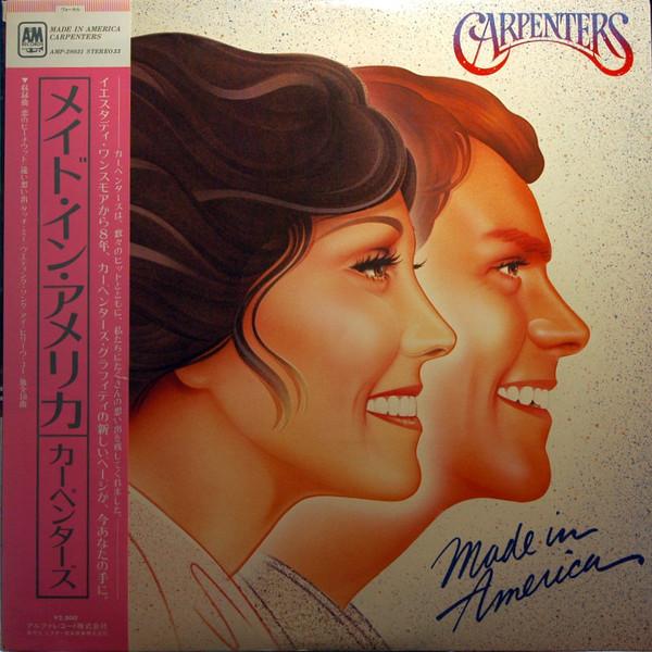

LP Record CARPENTERS - Made In America AMP28031 A&M 1981 Japan Obi Pop Used