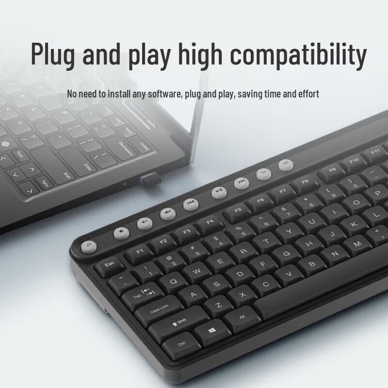 Lenovo Thinkplus Wireless Silent 104-Key Keyboard