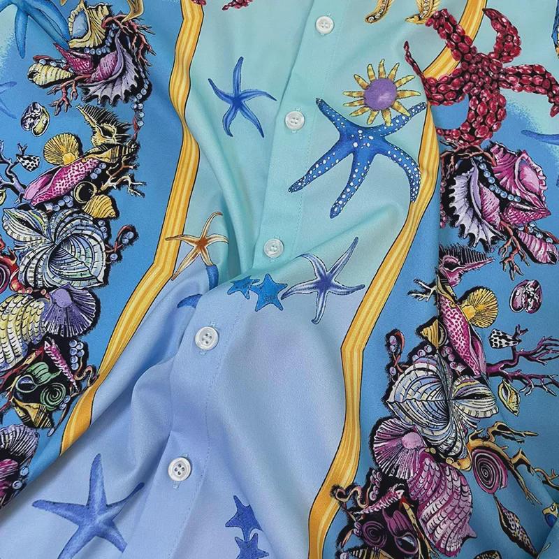 Herren Trend Strickjacke mit Digitaldruck Frühling 2023