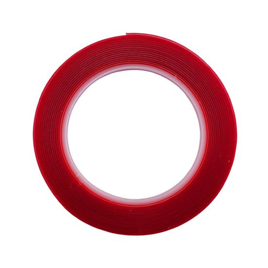 1 Roll 3/5/10m Adhesive Tape High Viscosity No-Trace Transparent Traceless Double-sided Tape for Nails Tips Display