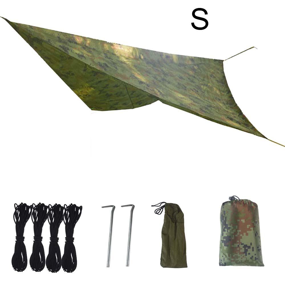 Camping square canopy, shelter tent, sunshade umbrella fabric, picnic mat, suitable for outdoor hiking and beach camping