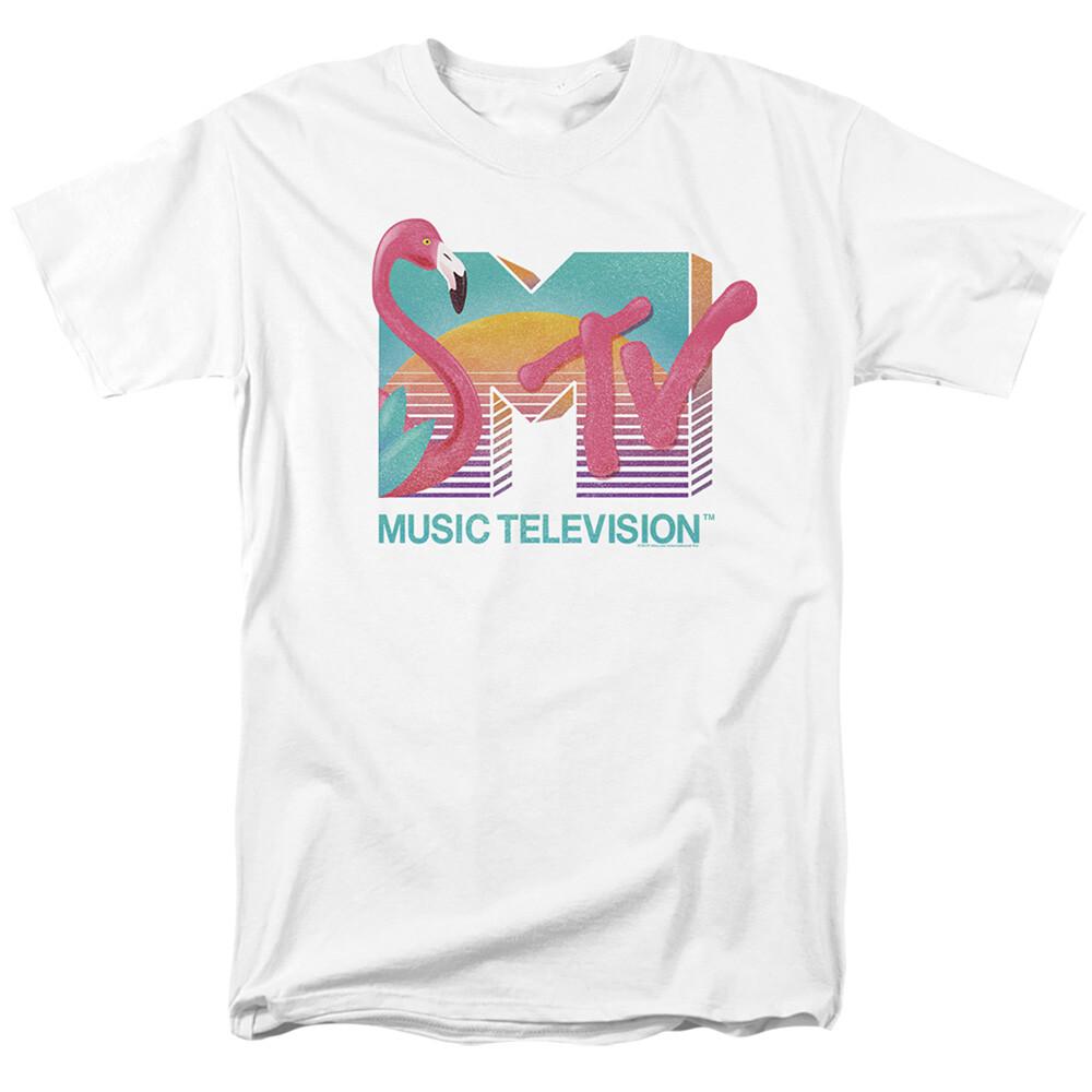 MTV Flamingo Logo T-Shirt to 5X L