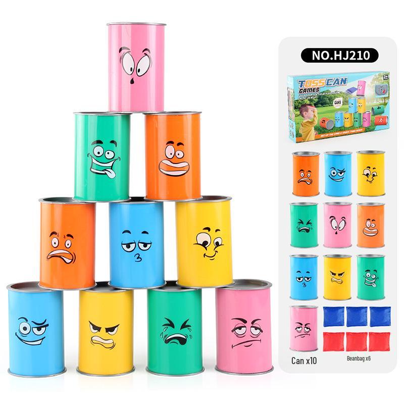 Cross-Border Beanbag Toss Set with Lights - Indoor & Outdoor Ring Toss Toy