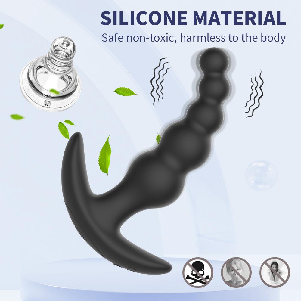 APP Bluetooth Anal Vibrator for Men Prostate Massager Wireless Remote Butt Plug Vibrating Adult Sex Toy for Women Male Gay