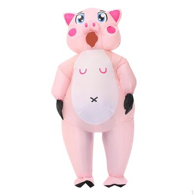 Inflatable Pig Costume Cute Farm Animal for Cosplay Props Holiday Party