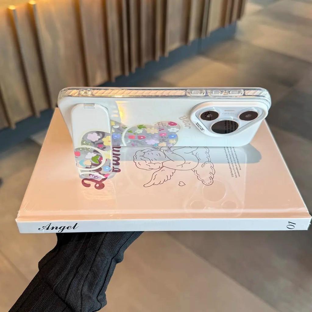 Flower Bear for Apple 17/16pro Cute 15/14 Interesting IPho Ne11 Mobile Phone Case Xsmax