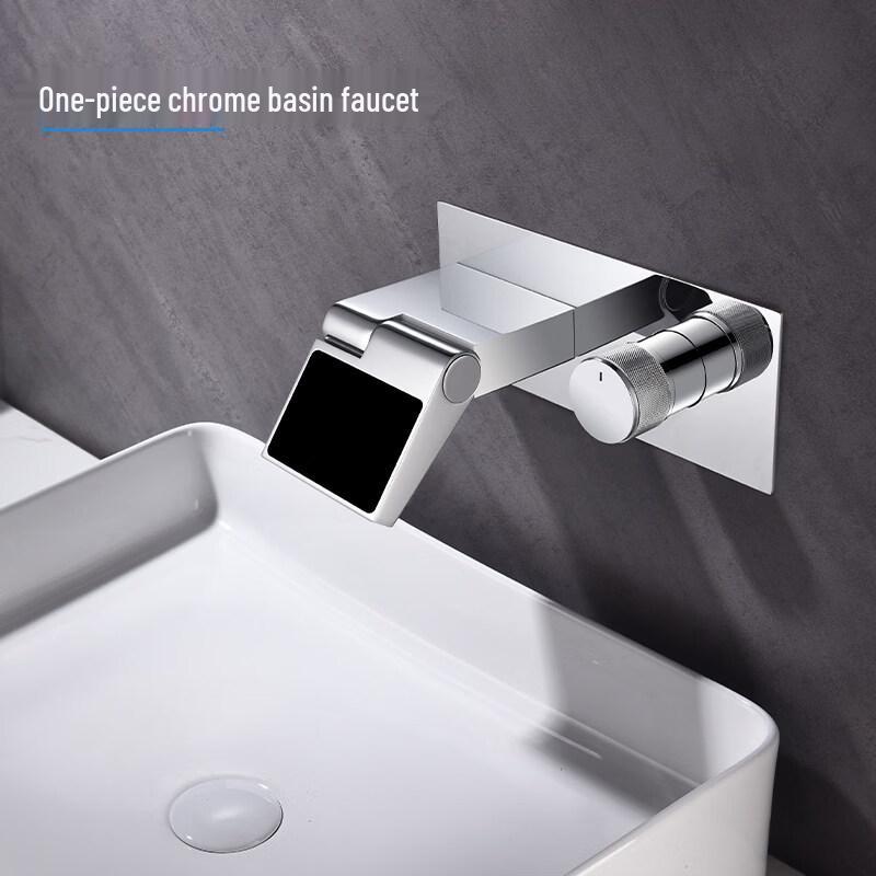 TLXT Golden Bathtub Waterfall Faucet