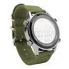 Men Digital Sports Watch Rainproof Alarm Countdown Dual Time Zone Nylon Strap Digital Watch with Stopwatch for Outdoor