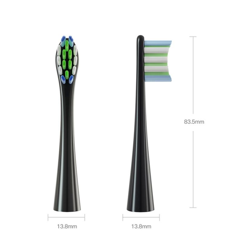 12PCS Replacement Parts Brush Heads For Oclean X/ X PRO/ Z1/ F1/ One/ Air 2 /SE Sonic Electric Toothbrush Soft Bristle Nozzles