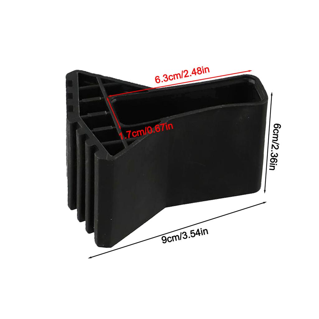 4/6Pcs Anti-slip Rubber Ladder Folding Ladder Leg Feet Pads Foot Cover Multi-function Folding Ladder Fan-shaped Foot Cover