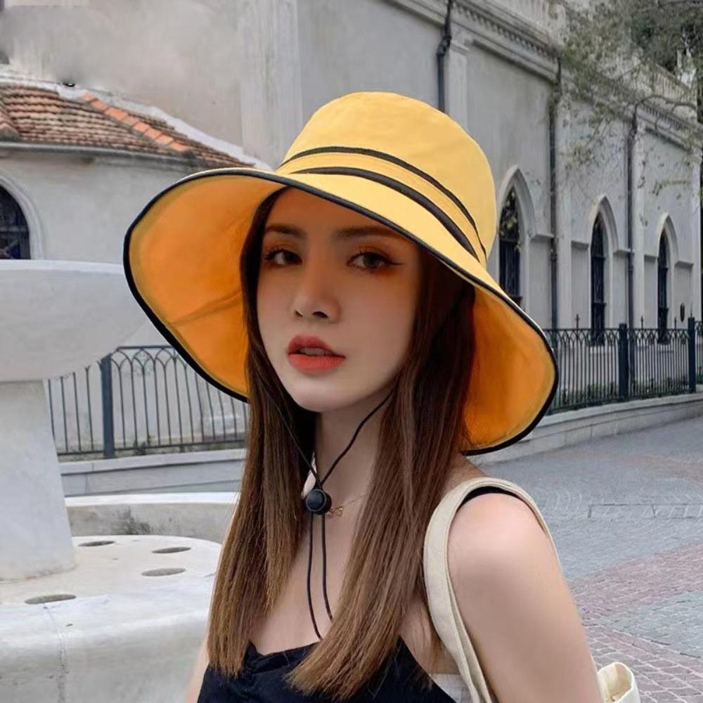 

Солнцезащитная шляпа с УФ-защитой и широкими полями, рыболовная кепка, горячая распродажа, шляпа-ведро унисекс