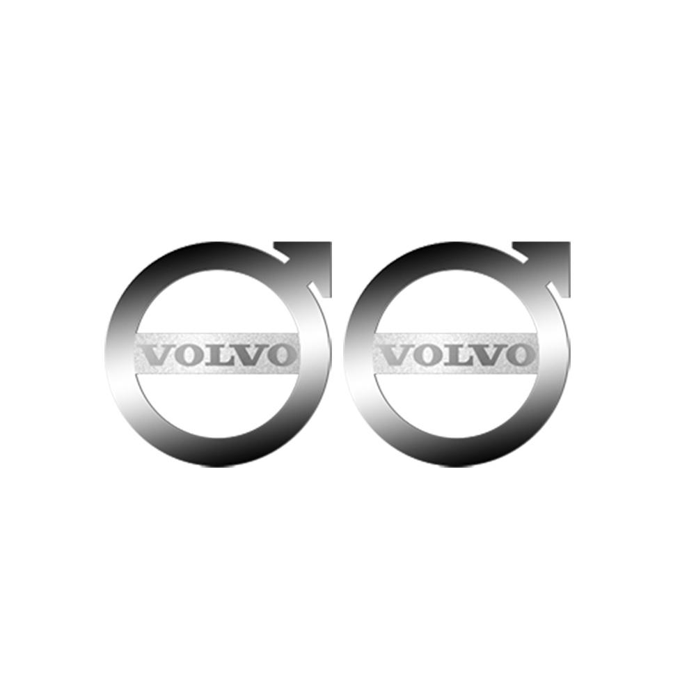 

2/5/10pcs Car Interior Nickel Metal Badges Sticker Auto Decoration for Volvo V50 S40 S80 XC60 S90 XC90 S60 XC40 C40 S60 V90 EX90