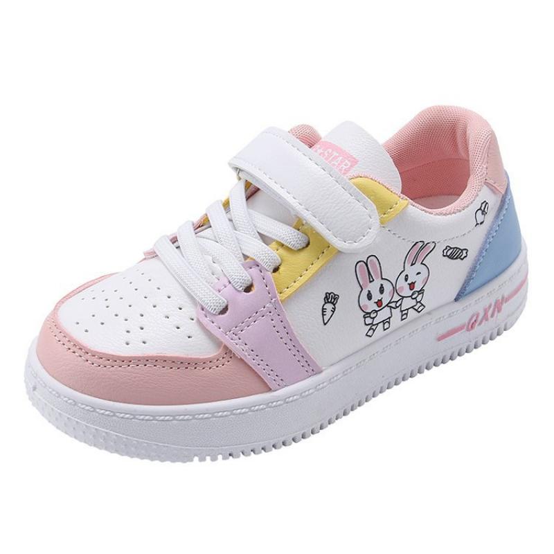 Sneakers Colorate per Bambini Autunno 2025 Nuove Scarpe Casual con Cartoni Animati Carine Scarpe da Skate per Ragazze Suola Morbida Scarpe per Bambini Zapatos Niña Tenis
