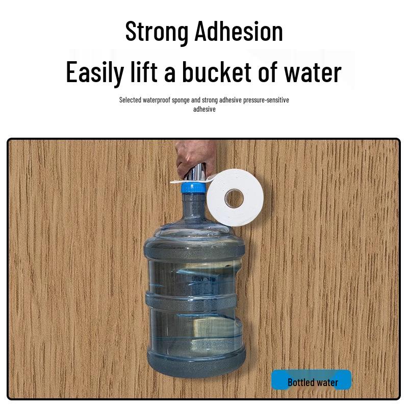 Foam Double-Sided Tape: High Viscosity, Thick Sponge, Strong Adhesive, Super Sticky for Wall Fixing with Free Shipping