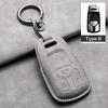 Para A3 A4 A6 A7 A8 B9 C8 D5 4K S8 Q7 Q8 SQ8 Capa de Couro para Chave de Carro Concha Protetora Bolsa Chaveiro Chaveiro Acessórios para Carro