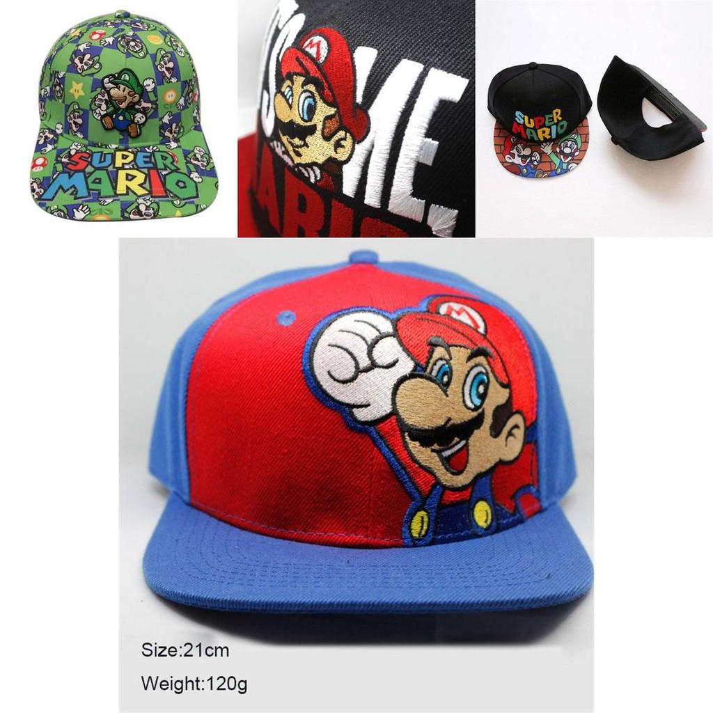 Casquette Trucker de Baseball Super Mario Luigi Élégante Avec Coupe Ajustable Pour Tous