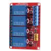 4 Channel Optocoupler Relay Module Board High & Low Trigger 5V/12V/24V(24V)