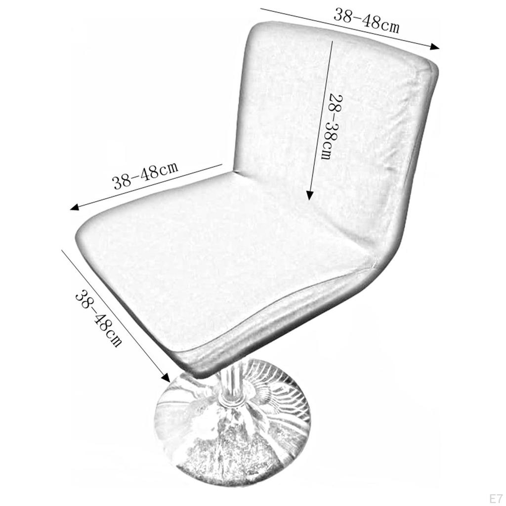 Bar Stool Cover Slipcovers, Counter Height Covers Dining Room Kitchen Cafe
