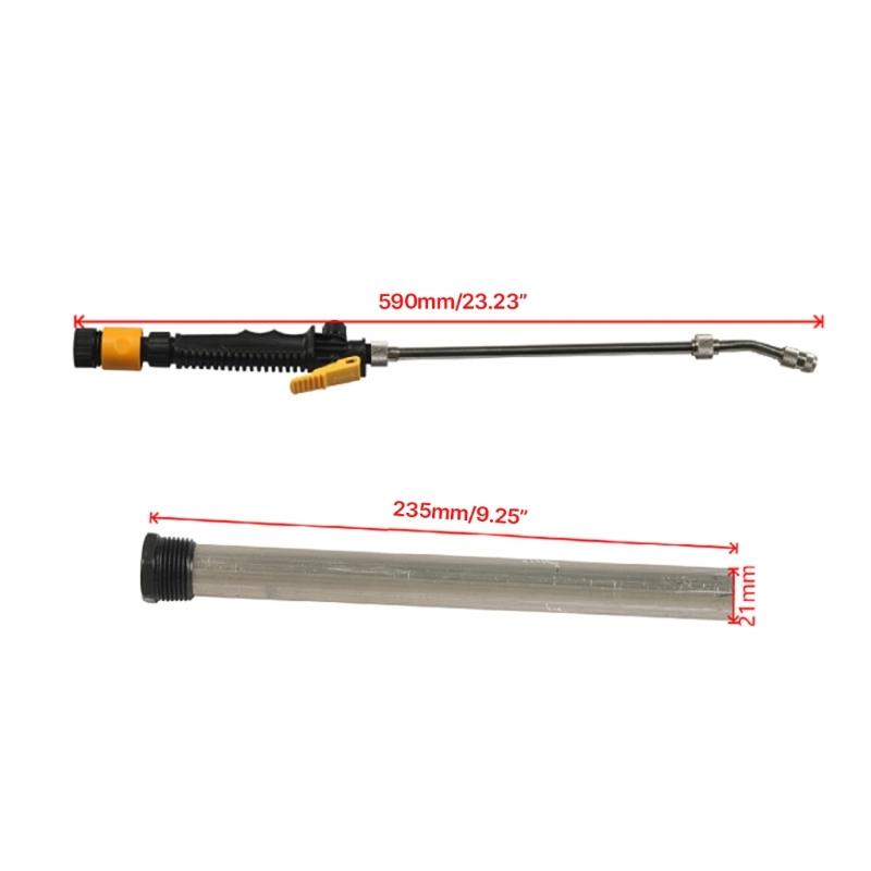 Replacement Water Heater Anode Rod Flush Wand Set 9.25"Lx3/4"NPT Thread Magnesium Rod with Wrench Remover Tools