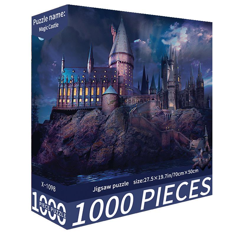 1000-Piece Cute Challenging Educational Jigsaw Puzzle for Adults - Stress Relief Birthday Gift for Her