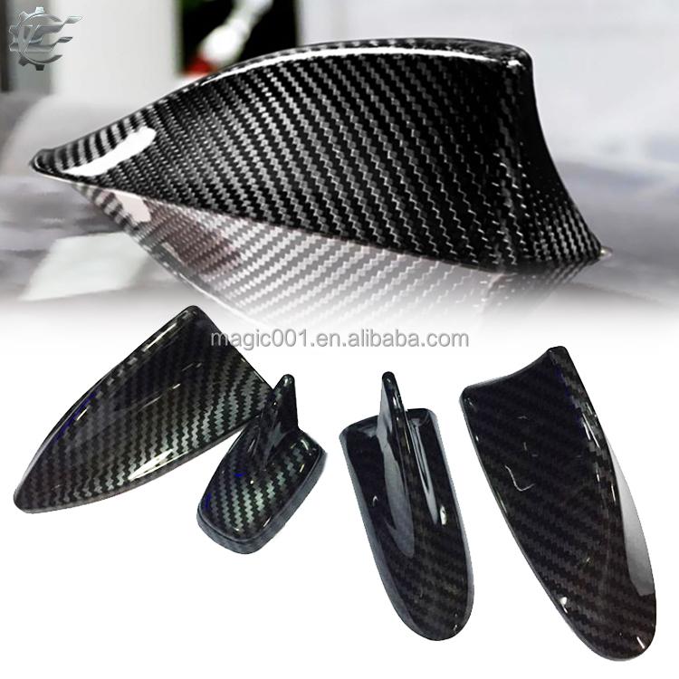 Shark Fin Car Antenna Universal Car Carbon Fiber Exterior Decorative Car Exterior Accessories