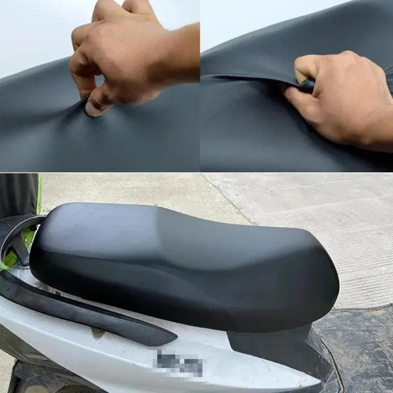 2Pcs/Lot Motorcycle Seat Cover Waterproof Dust UV Protector Motorbike Scooter Motor Seat Cushion Protector Motorcycle Accessories