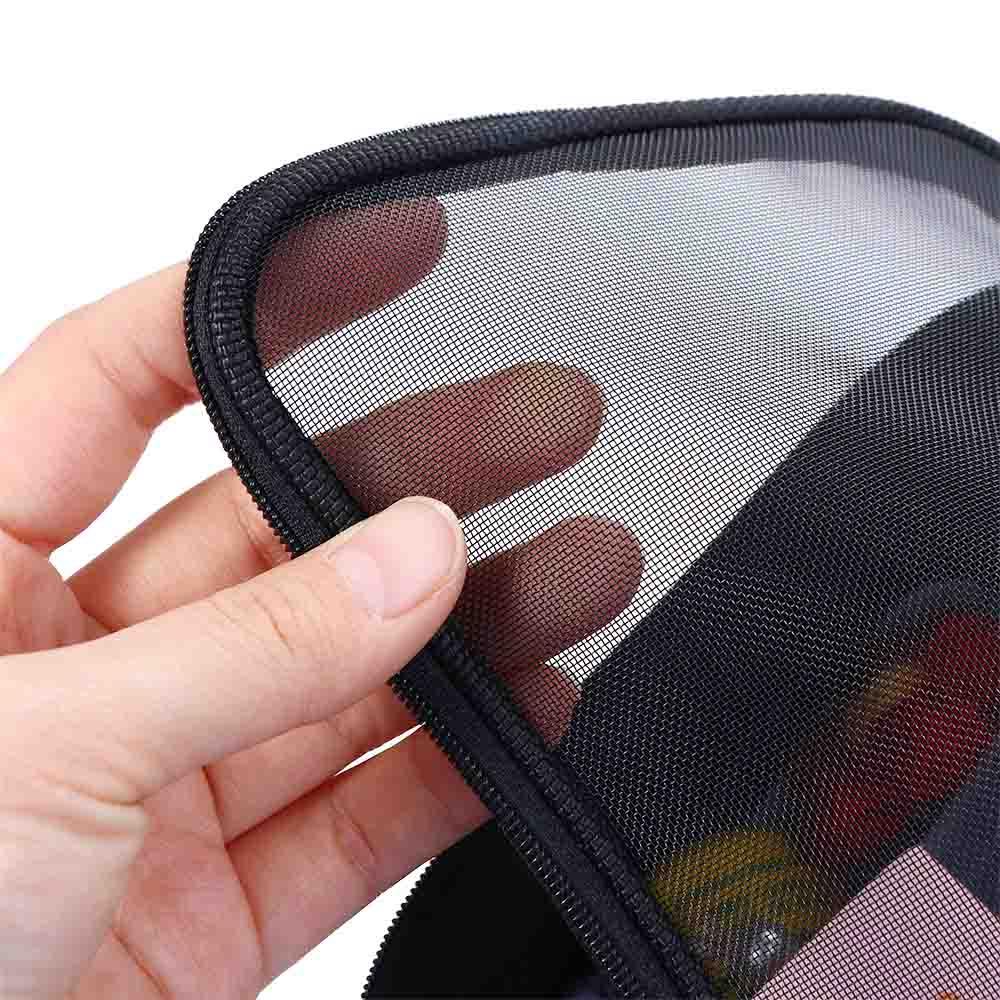 Female Travel Nylon Zipper Makeup Organizer Makeup Case Mesh Cosmetic Bag Storage Bag Bath Storage