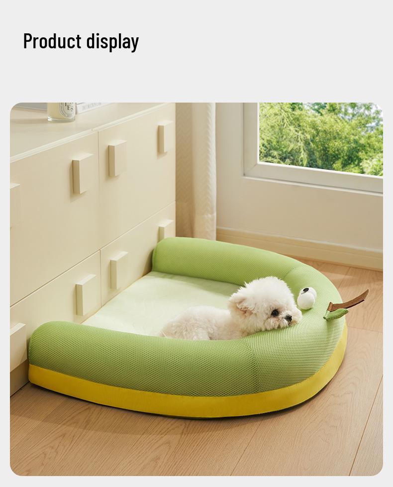 All-Season Small Dog Sofa Bed - Washable and Comfortable Sleeping Pad for Teddy and Bichon