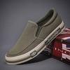 Pánské nové prodyšné módní ležérní boty na jarní a podzimní sezónu, všestranné nízké tenisky s trendy měkkou podrážkou, sportovní plátěné boty