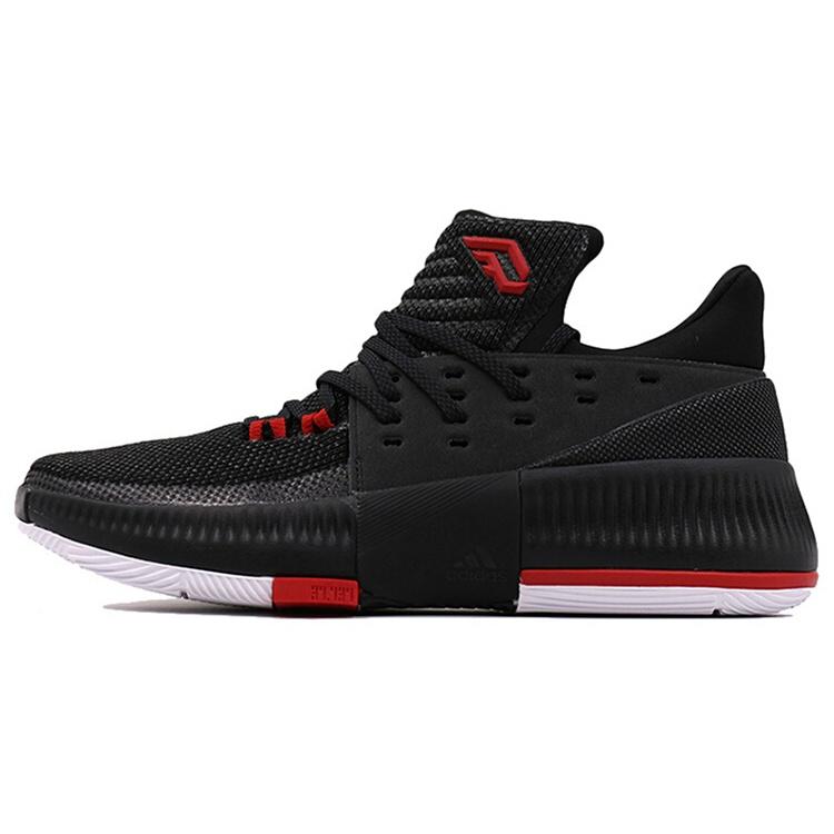 adidas D Lillard 3 Black Scarlet Men s CG4186 EU 44⅔