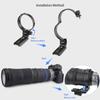 Haoge LMR-Z186 Lens Color Nikon Nikkor Z 180-600mm f/5.6-6.3 VR Lens Tripod Mount Ring with Built-in Arca-Type Quick Release Plate