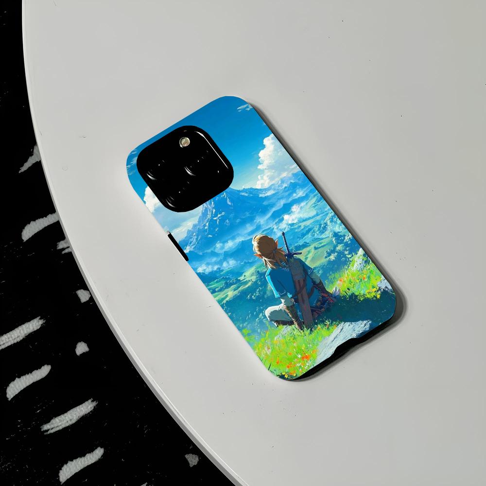 The Legend Of Zeldas Phone Case Hard PC For IPhone 16Promax 17 16 15 14 13 12 11 Pro Max Plus Glossy HD Cover