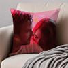 Romantic American Movie LLa La Land Cushion Cover Pillowcase Antidustmite Invisible Zipper Short Plush Sofa Cushion