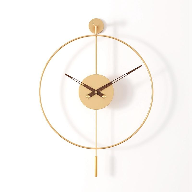 European Creative Clock, Contemporary and Contracted Sitting Room Wall Clock Restaurant Clock On the Wall
