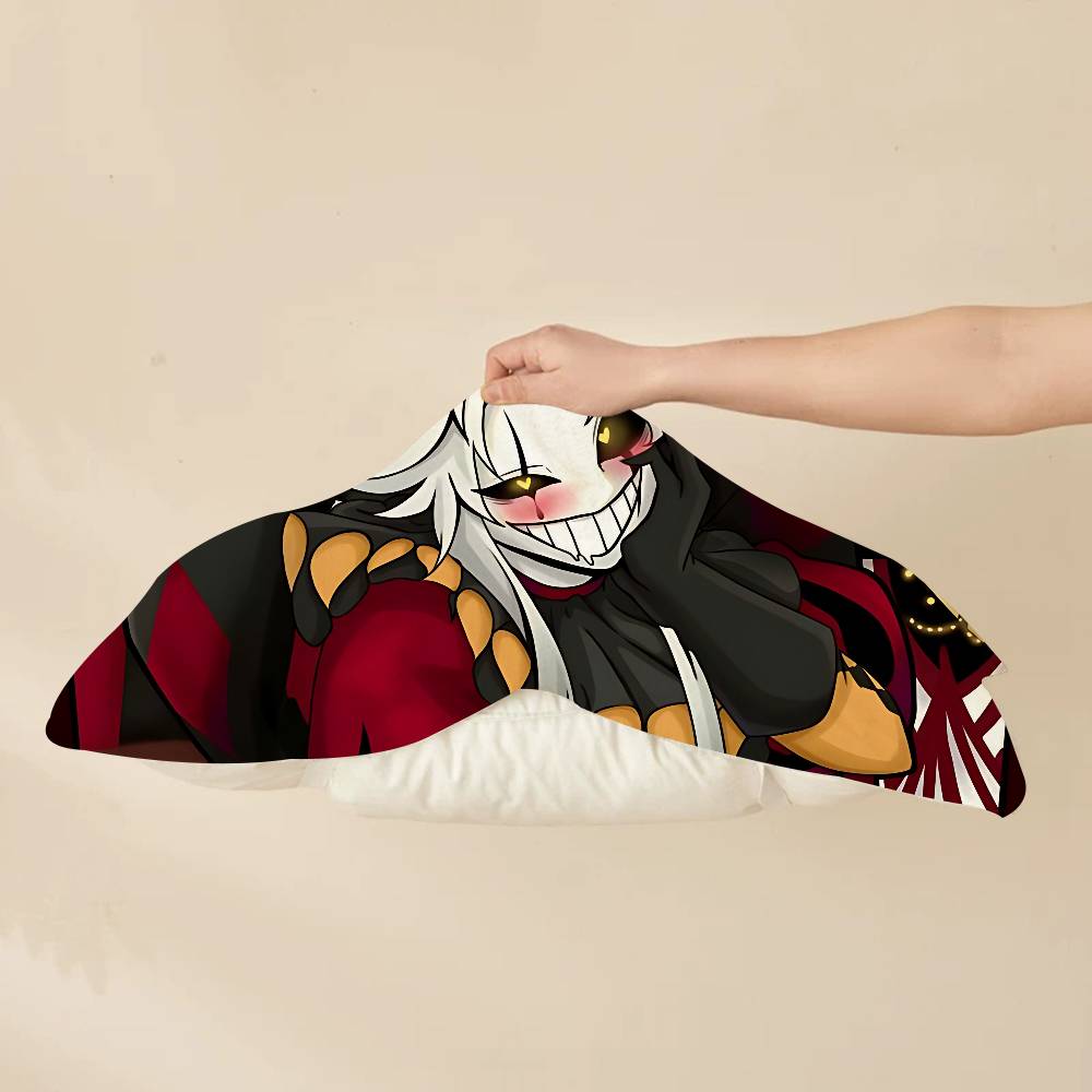 The Freak Circus Pierrot Household Polyester Pillow Cover Pillow Towel Fast-Drying Lightweight & Easy to Clean