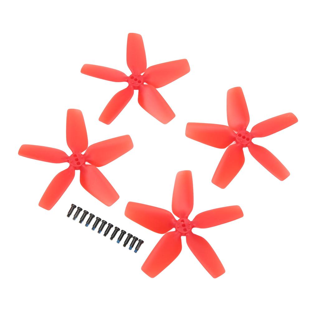 4Pcs Drone Propellers Plastic Light Weight High Stability Bright Color for Avata Propellers with Screw Screwdriver