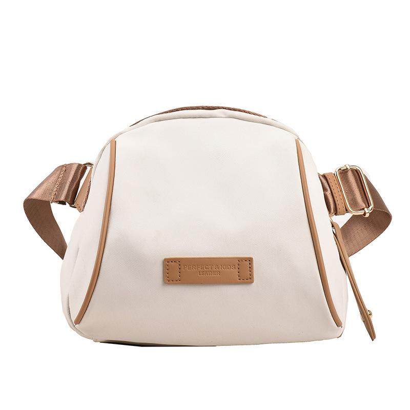 Nylon cloth bag women's 2025 new niche design shell bag lightweight versatile large-capacity messenger bag