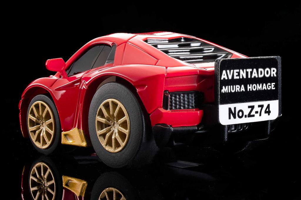 Choro Qzero Lamborghini Aventador Miura Homage Red Finished Product 314066 Z-74a
