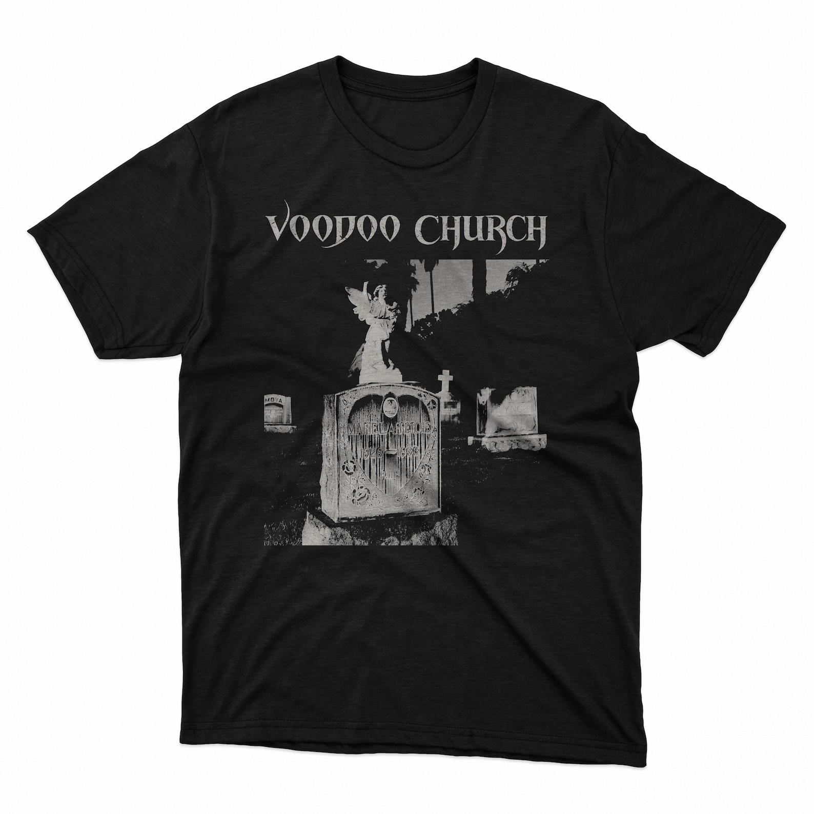 Voodoo Church Shirt Deathrock Goth Punk Shirt 80s Underground Tee L