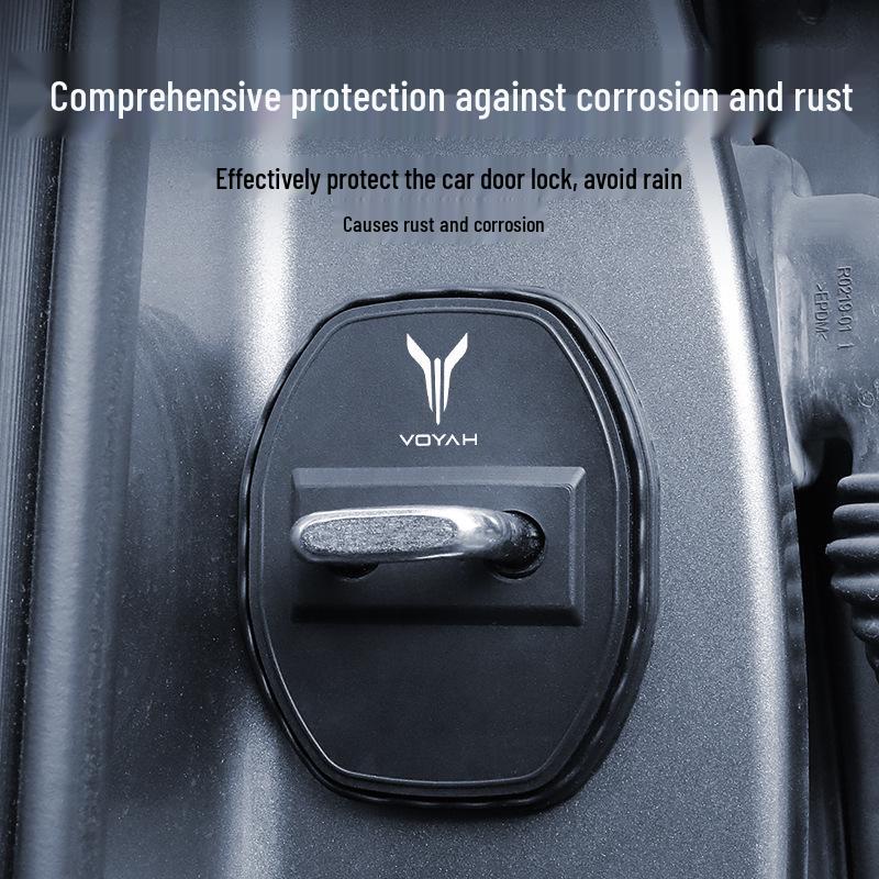 Lantu Dreamer PHEV Door Lock Anti-Rust Silicone Protective Cover with Dustproof, Shock Absorption, and Decorative Features