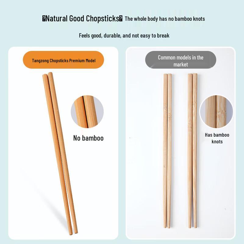 Tangzong Bamboo Chopsticks Set