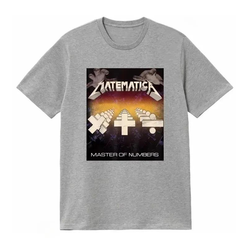 Men's T-shirt Streetwear Heavy Metal Band Metallica Oversized T-shirt Men Trendy Short Sleeve Cotton High Quality Loose Casual Female Male Clothing