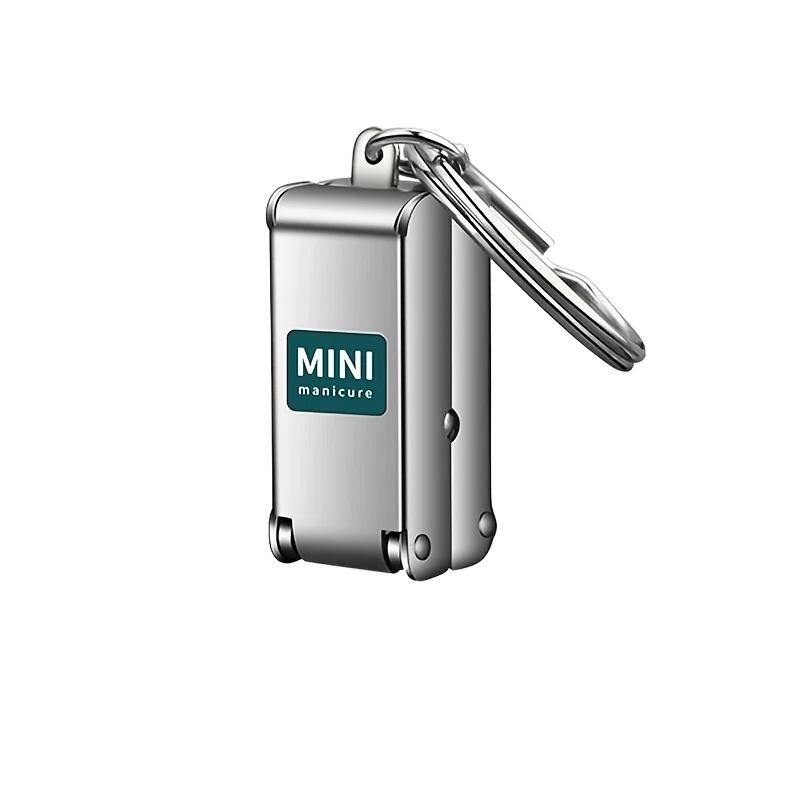 

Stainless Steel Mini Folding Nail Clippers – Precision Manicure, Portable & High-Quality. Perfect for Home Use & Festival Gift! белый