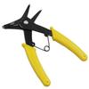 Pince à circlips 2 en 1 Acier à haute teneur en carbone Couleur jaune 12,8*7 cm