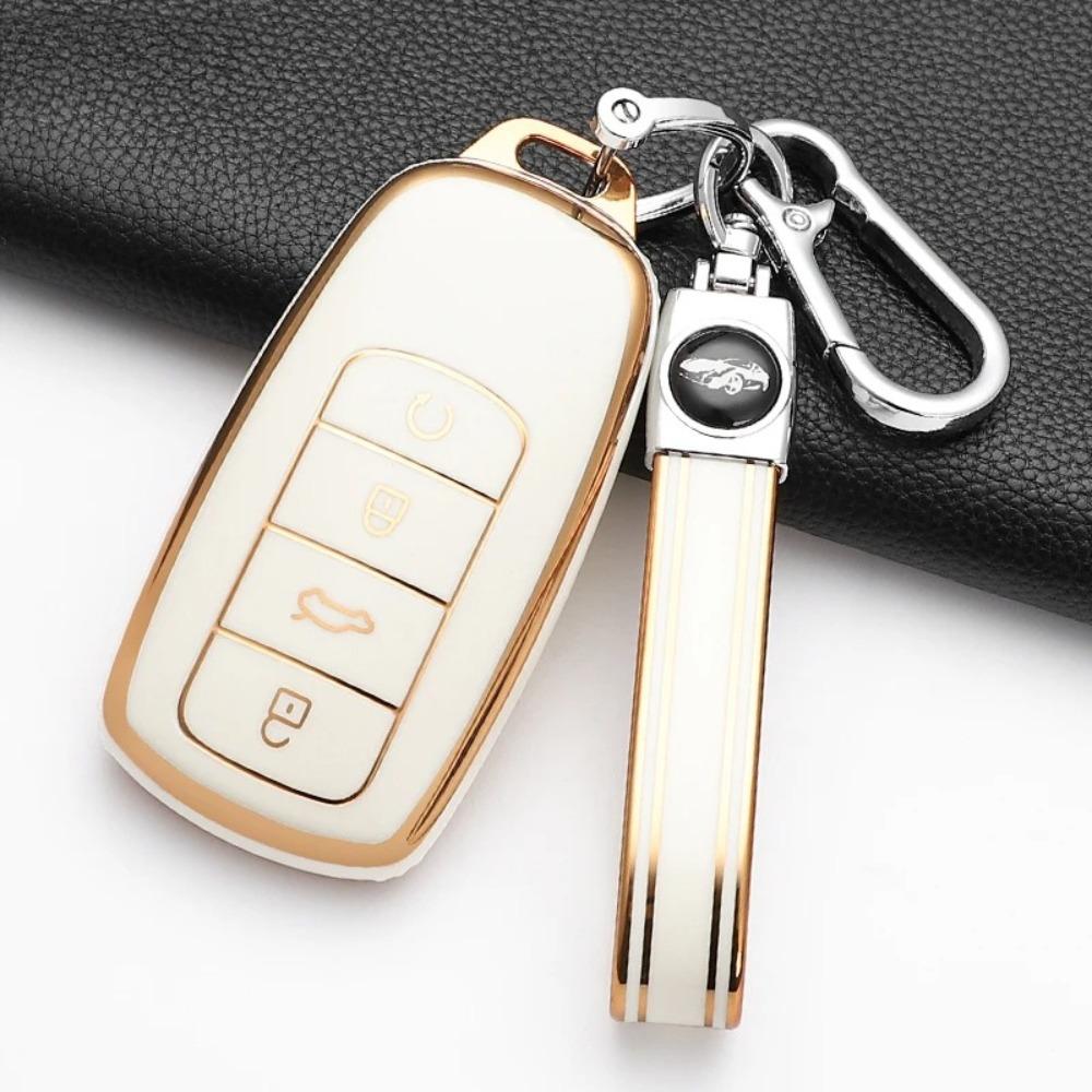 Fashion TPU Car Smart Key Case Cover for Chery Tiggo 8 Pro Tiggo 8plus New 5 Plus 7pro Chery Tiggo 7 Pro Max Omoda 5 C5 Keychain