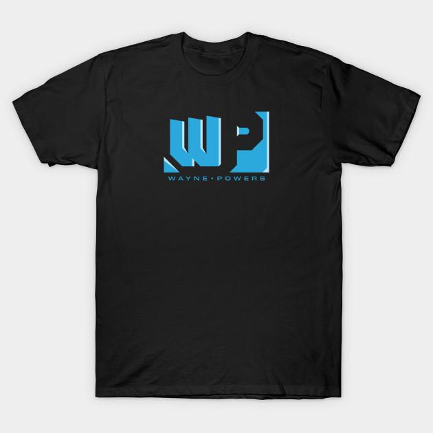 Men Black Print T-shirt Wayne + Powers No-Cut Transfer Paper Print Cotton Tshirt S чёрный