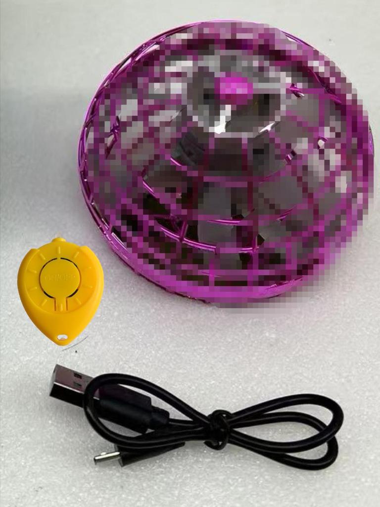 Magic Luminous UFO Spinning Ball: Flying Saucer Gyro with Induction Technology